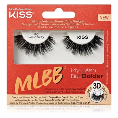 KISS My Lash But Bolder umělé řasy Big Personality 1 pár