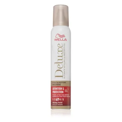 Wella Deluxe Definition & Protection pěnové tužidlo pro fixaci a tvar 200 ml