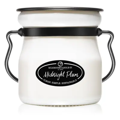 Milkhouse Candle Co. Creamery Midnight Plum vonná svíčka Cream Jar 142 g