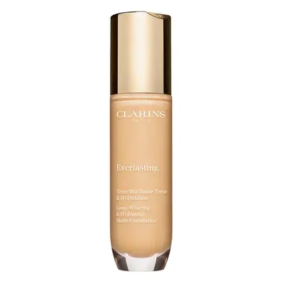 Clarins Everlasting Foundation dlouhotrvající make-up s matným efektem odstín 101W - Linen 30 ml