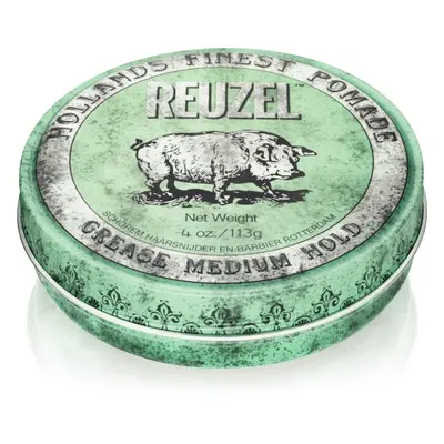 Reuzel Hollands Finest Pomade Grease pomáda na vlasy střední zpevnění 113 g