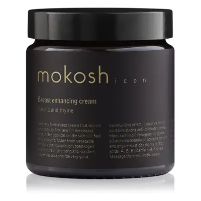 Mokosh Icon Vanilla & Thyme zpevňující krém na poprsí 120 ml