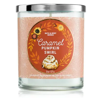 Bath & Body Works Caramel Pumpkin Swirl svíčka 227 g