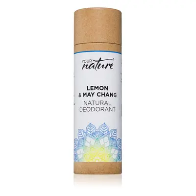 Your Nature Natural Deodorant tuhý deodorant Lemon & May Chang 70 g