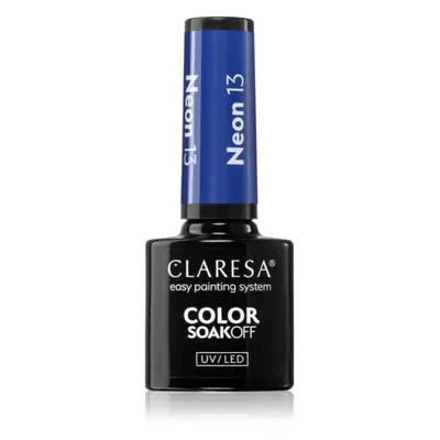 Claresa SoakOff UV/LED Color Neon gelový lak na nehty odstín 13 5 g