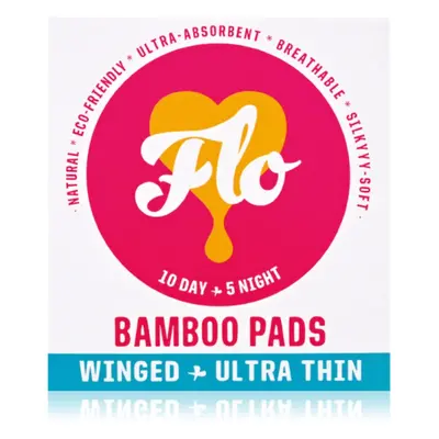 FLO Ultra Thin Bamboo vložky na den i noc 15 ks