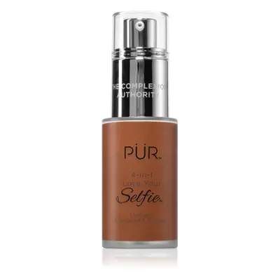 PÜR Cosmetics 4-in-1 Love Your Selfie make-up a korektor 2 v 1 odstín DN5 30 ml