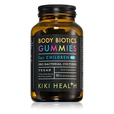 KIKI Health Body Biotics™ Gummies probiotický komplex vegan pro děti 60 tbl