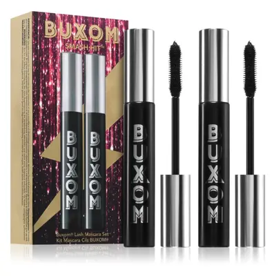 Buxom LASH MASCARA SET objemová a prodlužující řasenka 2x2 ml