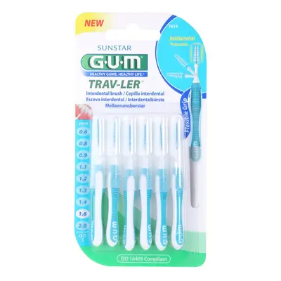 G.U.M Trav-Ler Interdental mezizubní kartáčky 1,6 mm 6 ks