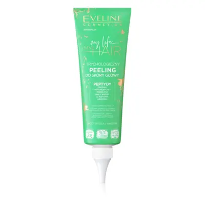 Eveline Cosmetics My Life My Hair čisticí peeling na vlasy a vlasovou pokožku 125 ml