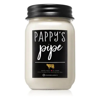 Milkhouse Candle Co. Farmhouse Pappy's Pipe vonná svíčka Mason Jar 368 g