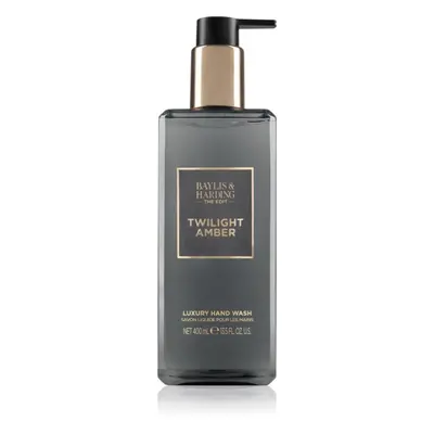 Baylis & Harding The Edit Twilight Amber luxusní tekuté mýdlo Amber, Vertiver & Vanilla 400 ml