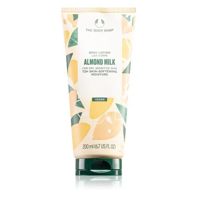 The Body Shop Almond Milk Body Lotion tělové mléko pro suchou a citlivou pokožku 200 ml