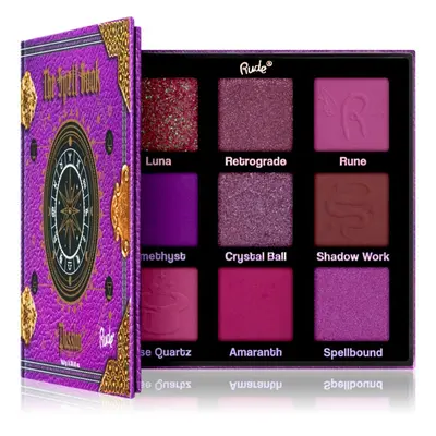 Rude Cosmetics The Spell Book paletka očních stínů odstín Passion 10.8 g