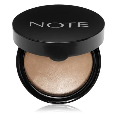 Note Cosmetique Baked Powder rozjasňující zapečený pudr odstín 02 Honey Warm 10 g