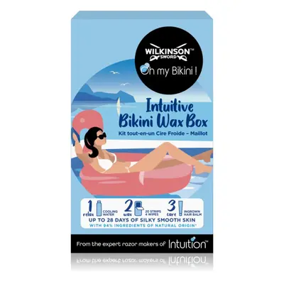 Wilkinson Sword Intuitive Bikini Wax depilační sada linie bikin a podpaží