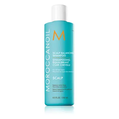 Moroccanoil Scalp Balancing Shampoo zklidňující šampon na mastné vlasy proti lupům 250 ml