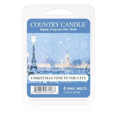 Country Candle Christmas Time In The City vosk do aromalampy 64 g