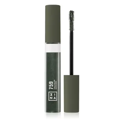 3INA The Color Mascara řasenka odstín 759 Olive Green 14 ml