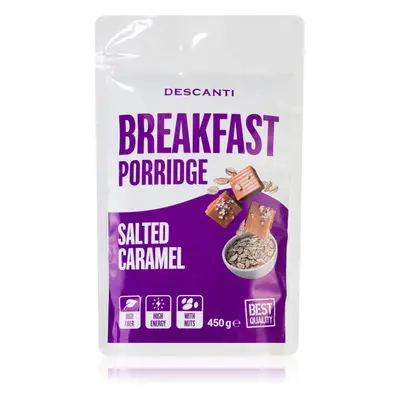 Descanti Breakfast Porridge ovesná kaše příchuť Salted Caramel 450 g