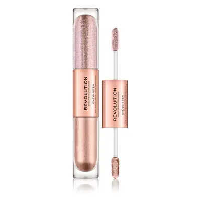 Makeup Revolution Eye Glisten tekuté oční stíny odstín Adored By You 2 x 2.2 ml