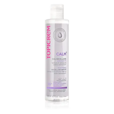 Topicrem CALM+ Soothing Micellar Water zklidňující micelární voda na obličej a oči 200 ml