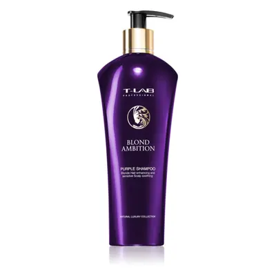 T-LAB Professional Blond Ambition fialový šampon neutralizující žluté tóny 300 ml