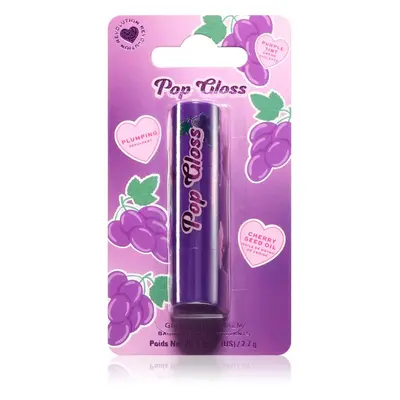 I Heart Revolution Pop Gloss tónující balzám na rty odstín Plum Purple 2.7 g