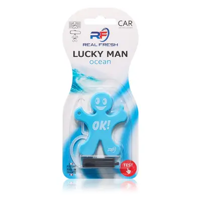 VINOVE Real Fresh Lucky Man Ocean vůně do auta 1 ks