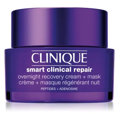 Clinique Smart Clinical™ Repair Overnight Cream & Mask noční hydratační krém a maska pro regener