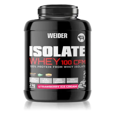 Weider Isolate Whey 100 CFM syrovátkový izolát příchuť Strawberry 2000 g