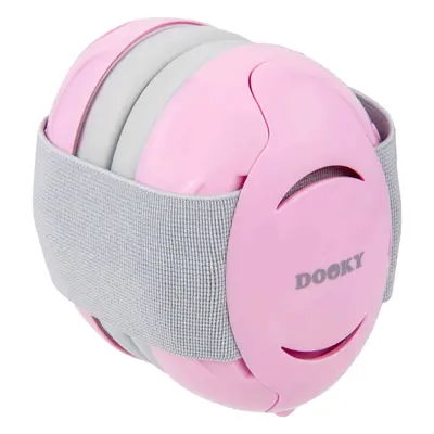 Dooky Baby Ear Protection BABY 0-36m chrániče sluchu pro děti Pink 1 ks