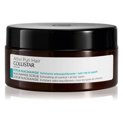 Collistar Hair Niacinamide Scrub Exfoliating Oil Control peeling na vlasovou pokožku 250 g