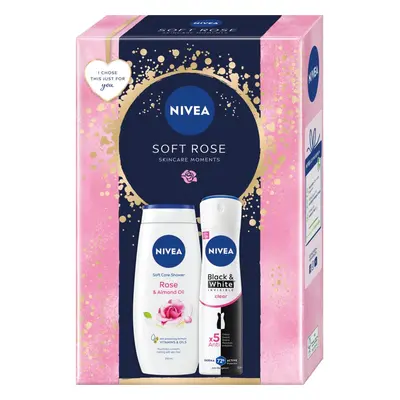 NIVEA Soft Rose dárková sada na tělo