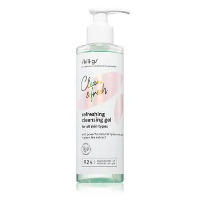 Kilig Clean & Fresh Refreshing čisticí gel na obličej 250 ml