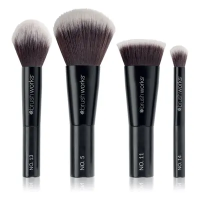 Brushworks On The Move Makeup Minis Complexion sada štětců