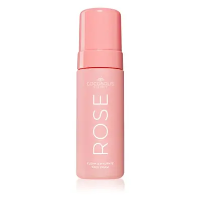 COCOSOLIS ROSE Clean & Hydrate Face Foam čisticí pleťová pěna s hydratačním účinkem 150 ml