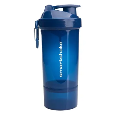 Smartshake Original2GO ONE sportovní šejkr + zásobník barva Navy Blue 800 ml