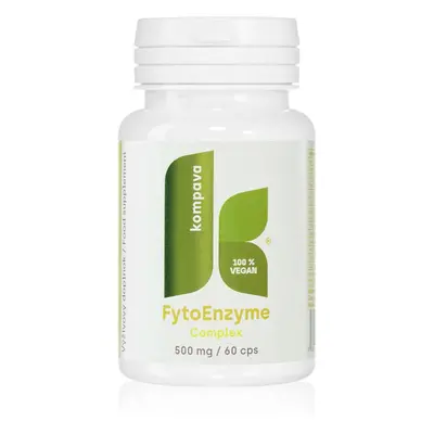 Kompava FYTO Enzyme Complex trávicí enzymy vegan 60 cps