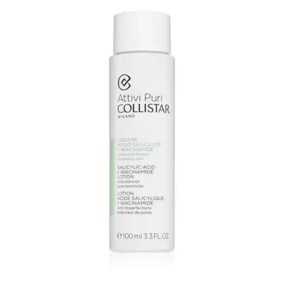 Collistar Attivi Puri Salicylic Acid + Niacinamide pleťové tonikum a emulze pro zmenšení pórů 10