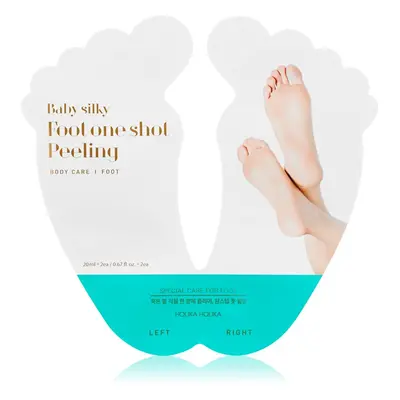 Holika Holika Baby Silky Foot exfoliační maska na popraskaná chodidla + ponožky 2 x 20 ml