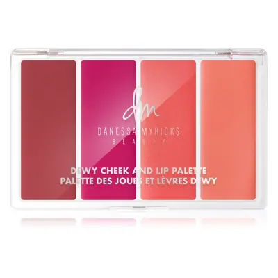 Danessa Myricks Beauty Dewy Cheek & Lip Palette multifunkční paleta na obličej odstín Dew It Fli