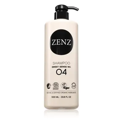 ZENZ Organic Sweet Sense No. 04 hydratační šampon pro objem vlasů 1000 ml