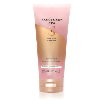 Sanctuary Spa Lily & Rose gelový peeling s vyhlazujícím efektem 200 ml