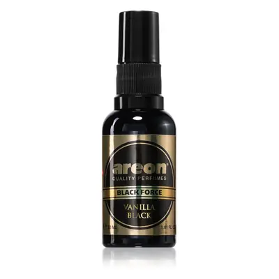 Areon Black Force Vanilla Black osvěžovač vzduchu 30 ml