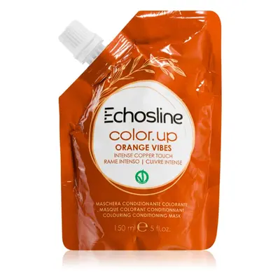 Echosline Color Up barvicí maska s vyživujícím účinkem odstín Orange Vibes 150 ml