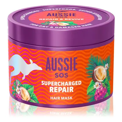 Aussie SOS Supercharged Repair maska na vlasy 500 ml