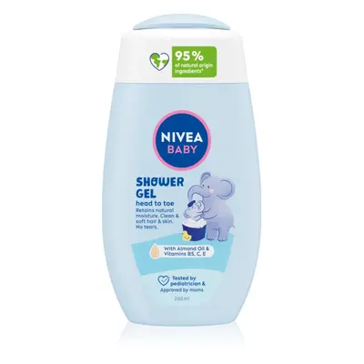 NIVEA BABY sprchový gel na tělo a vlasy 200 ml