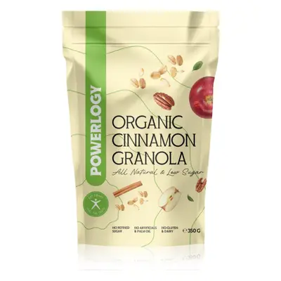 Powerlogy Granola granola v BIO kvalitě příchuť Apple Cinnamon 350 g